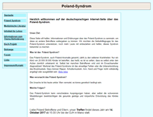 Tablet Screenshot of poland-syndrom.de